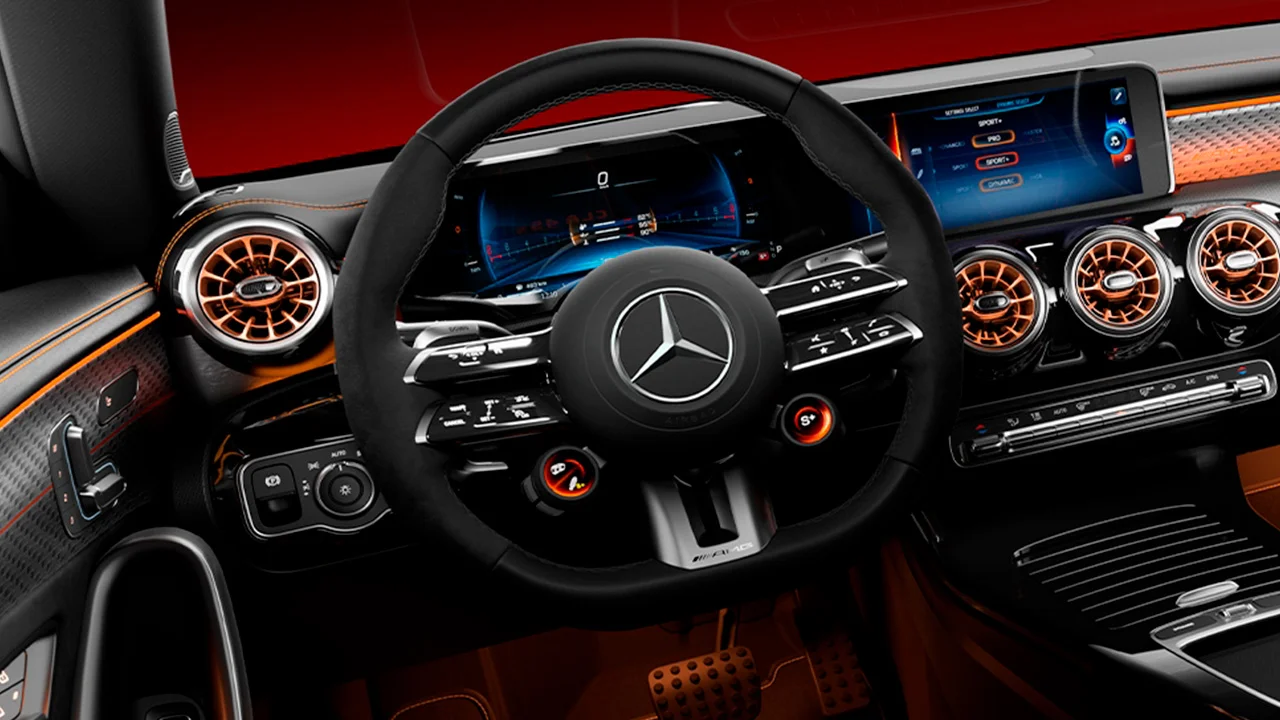 Alemautos-mercedes-benz-cla-45-s-nuevo-interior-volante
